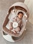 Электронные качели детские AMAROBABY LUCKY SWING, бежевый AB23-22LUCKY/03