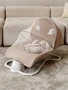 Электронные качели детские AMAROBABY HAPPY SWING, бежевый AB23-22HAPPY/03