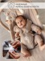 Электронные качели детские AMAROBABY HAPPY SWING, бежевый AB23-22HAPPY/03