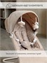 Электронные качели детские AMAROBABY HAPPY SWING, бежевый AB23-22HAPPY/03