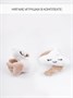 Электронные качели детские AMAROBABY HAPPY SWING, бежевый AB23-22HAPPY/03