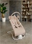 Электронные качели детские AMAROBABY HAPPY SWING, бежевый AB23-22HAPPY/03