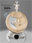 Качели электронные детские Amarobaby Smart swing, бежевый AB24-22SMART/03