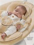 Качели электронные детские Amarobaby Smart swing, бежевый AB24-22SMART/03