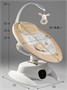 Качели электронные детские Amarobaby Smart swing, бежевый AB24-22SMART/03