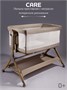 Приставная люлька механическая Amarobaby Care, бежевый AB25-38CARE/03