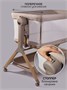 Приставная люлька механическая Amarobaby Care, бежевый AB25-38CARE/03