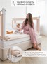 Барьер защитный для кровати Amarobaby Linear, бежевый AB-LIN-BSR-BE-200