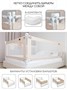 Барьер защитный для кровати Amarobaby Linear, бежевый AB-LIN-BSR-BE-200