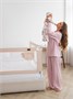 Барьер защитный для кровати Amarobaby Linear, бежевый AB-LIN-BSR-BE-200