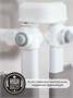 Барьер защитный для кровати Amarobaby Linear, серый AB-LIN-BSR-SE-200