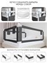 Барьер защитный для кровати Amarobaby Linear, черный AB-LIN-BSR-BL-200