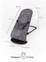 Детский шезлонг Amarobaby, Baby time, серый AB21-25BT/11