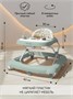 Ходунки детские с электронной игровой панелью Amarobaby, Happy Steps, зелёный AB23-21HS-13
