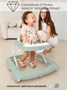 Ходунки детские с электронной игровой панелью Amarobaby, Happy Steps, зелёный AB23-21HS-13