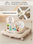 Ходунки детские с электронной игровой панелью Amarobaby, First Steps, бежевый AB23-21FS-03