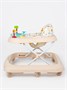 Ходунки детские с электронной игровой панелью Amarobaby, First Steps, бежевый AB23-21FS-03