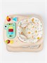 Ходунки детские с электронной игровой панелью Amarobaby, First Steps, бежевый AB23-21FS-03