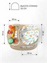 Ходунки детские с электронной игровой панелью Amarobaby, Running Baby, коричневый AB23-21RB-12