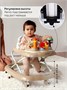 Ходунки детские с электронной игровой панелью Amarobaby, Running Baby, коричневый AB23-21RB-12
