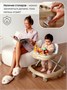 Ходунки детские с электронной игровой панелью Amarobaby, Running Baby, коричневый AB23-21RB-12