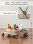 Ходунки детские с электронной игровой панелью Amarobaby, Running Baby, коричневый AB23-21RB-12