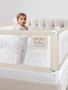 Барьер  защитный для кровати AMAROBABY  safety of dreams, бежевый AB-SOFD-BSR-BE-120
