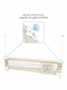 Барьер  защитный для кровати AMAROBABY  safety of dreams, бежевый AB-SOFD-BSR-BE-120