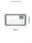 Барьер защитный для кровати AMAROBABY safety of dreams, серый AB-SOFD-BSR-SE-120
