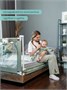 Барьер защитный для кровати AMAROBABY safety of dreams, серый AB-SOFD-BSR-SE-120