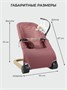 Детский шезлонг Amarobaby, Baby relax, розовый AB22-25BR/06