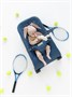 Детский шезлонг Amarobaby, Baby relax, голубой AB22-25BR/19