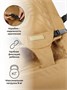 Детский шезлонг Amarobaby, Baby relax, бежевый AB22-25BR/03