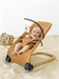 Детский шезлонг Amarobaby, Baby relax, бежевый AB22-25BR/03