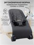 Детский шезлонг Amarobaby, Baby relax, серый AB22-25BR/11