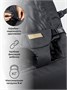 Детский шезлонг Amarobaby, Baby relax, серый AB22-25BR/11