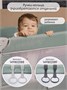 Манеж-кровать Amarobaby TRANSFORM (Mountains) прямоугольный, зеленый AMARO-26TrM/13