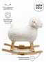 Овечка качалка AMAROBABY (Dolly), белый, 65х34х60 см. AMARO-28AD-Be