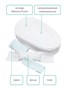 Матрас-кокон AmaroBaby для позиционирования с эффектом памяти, Premium Form, 74х42х14 AMARO-53PF-0