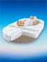 Матрас трансформер AmaroBaby, Aloe Vera Magic (овальный/круглый) 1250 х 750 х 120 AMARO-331275-AVME