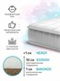 Матрас трансформер AmaroBaby, Aloe Vera Magic (овальный/круглый) 1250 х 750 х 120 AMARO-331275-AVME