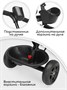 Велосипед детский трехколесный с ручкой Amarobaby Legend, черный AB22-36LG/09