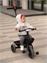 Велосипед детский трехколесный с ручкой Amarobaby Legend, черный AB22-36LG/09