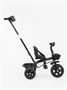 Велосипед детский трехколесный с ручкой Amarobaby Legend, черный AB22-36LG/09