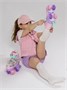 Ролики Amarobaby Magic многофункциональные 3 в 1 со светящимися колесами, желтый/коралловый АВ25-35MC/0424-27