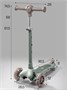 Самокат трехколёсный с подсветкой Amarobaby, Flash АВ25-27FLA/13