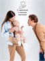 Эрго-рюкзак / Хипсит AMAROBABY CARRY, бежевый AB22-30CARRY/03