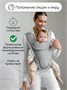 Эргорюкзак 3в1 Amarobaby Near, серый AB24-30NEAR/11