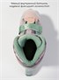 Ролики Amarobaby Wish с подсветкой, розовый/зеленый AB25-35WH/0613-29
