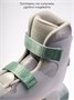 Ролики Amarobaby Wish с подсветкой, бежевый/зеленый AB25-35WH/0313-29